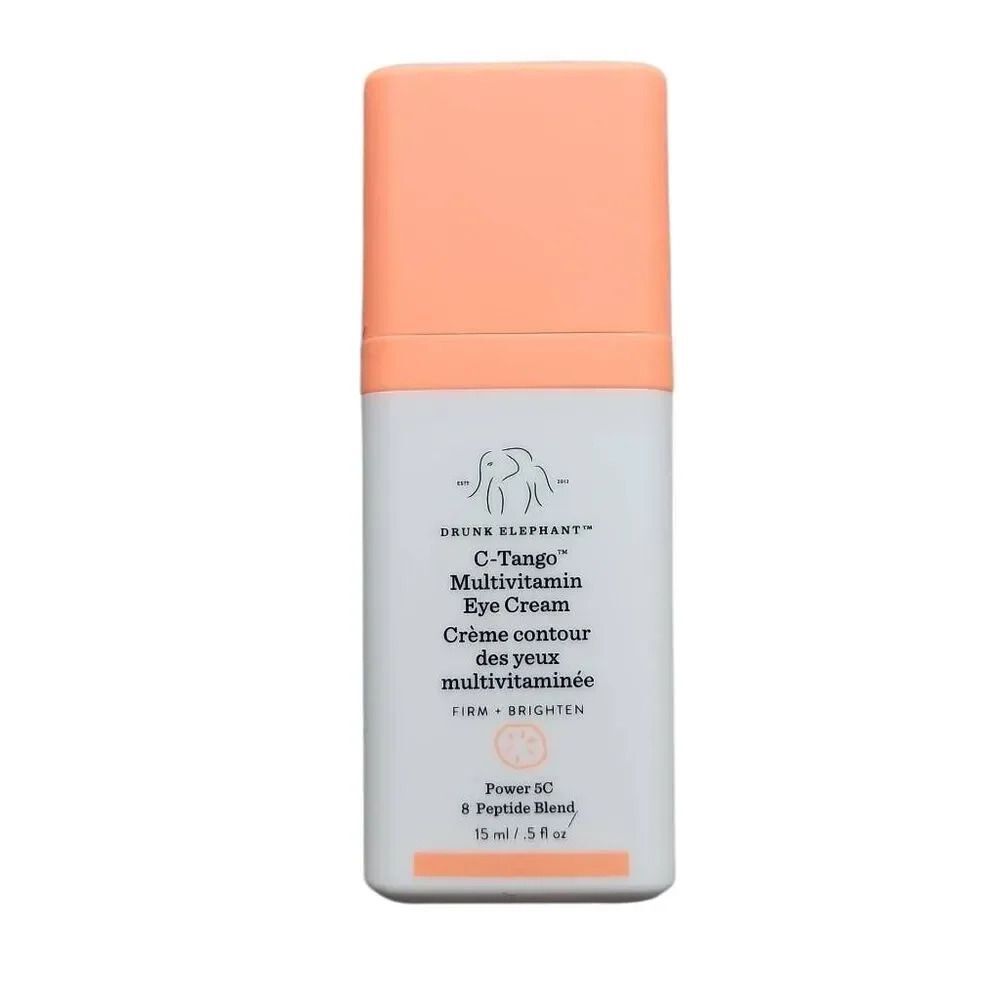 Drunk Elephant C-Tango Multivitamin Eye Cream Power 5c 8 Peptide Blend .5 FL oz